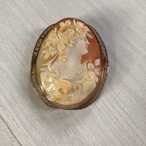 Gorgeous antique statement brooch